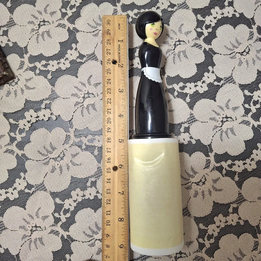 French Maid lint roller Boston Warehouse home decor collection‎ Kitsch Vibe